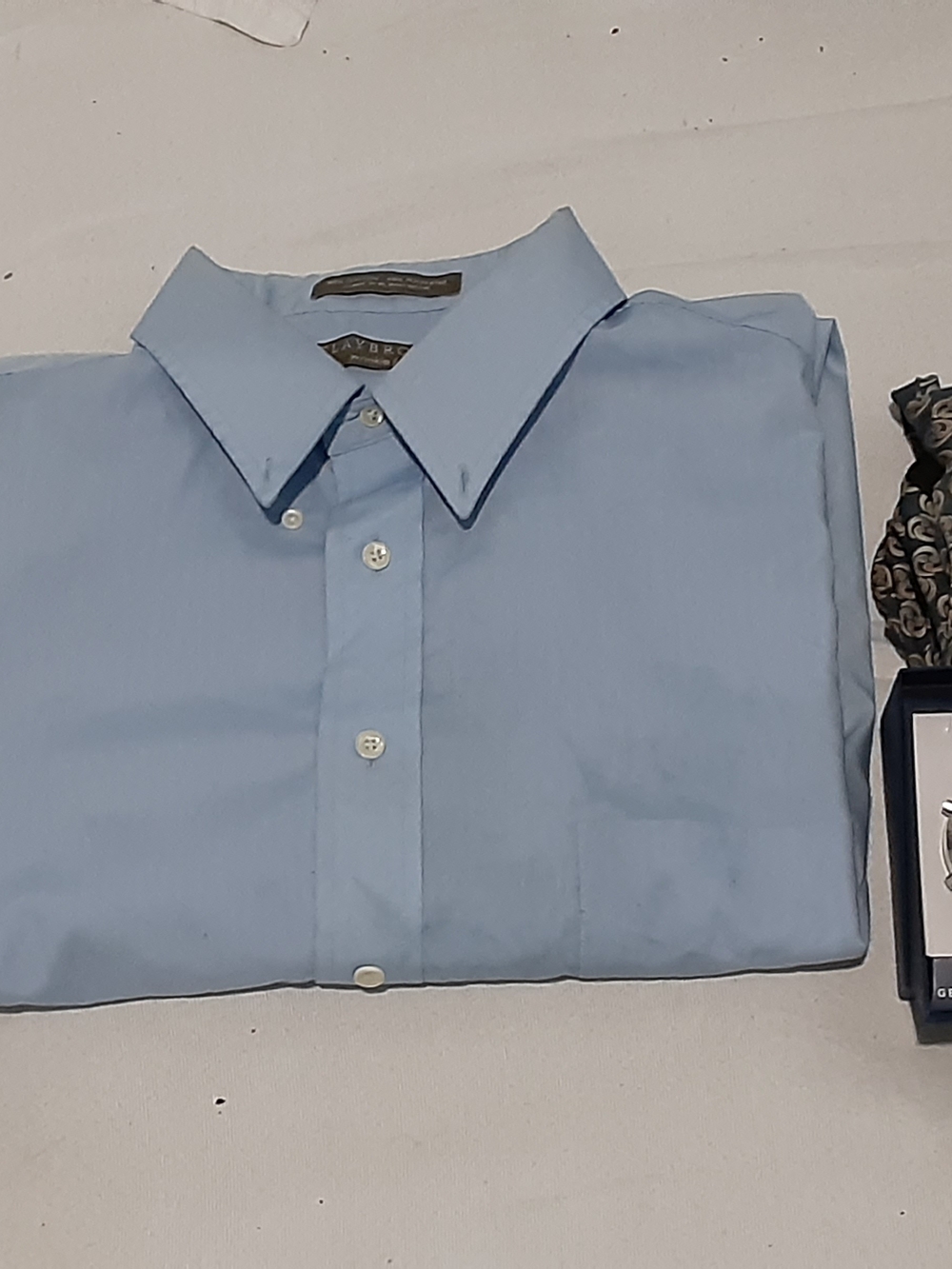 George Light Blue Unisex Dress Shirt